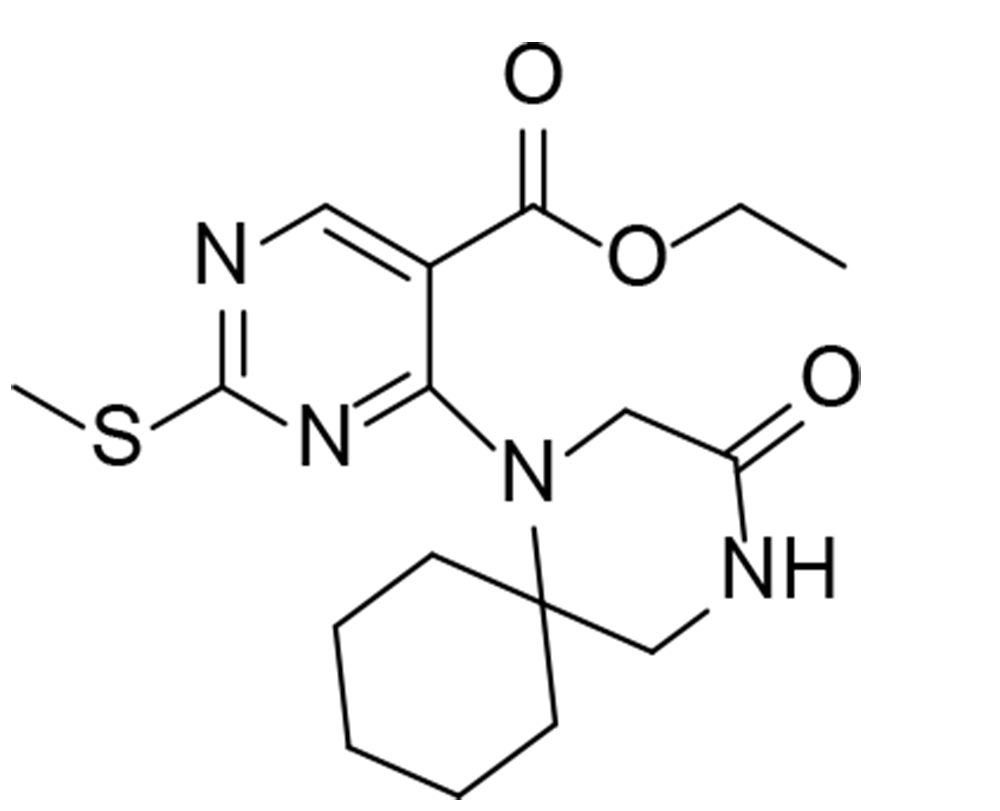 CSA NO:2170746-95-7 | Ethyl 2-(methylthio)-4-(3-oxo-1,4-diazaspiro[5.5]undecan-1-yl)pyrimidine-5-carboxylate