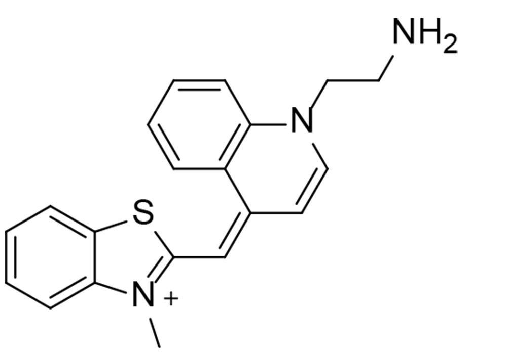 (Z)-2-((1-(2-aminoethyl)quinolin-4(1H)-ylidene)methyl)-3-methylbenzo[d]thiazol-3-ium