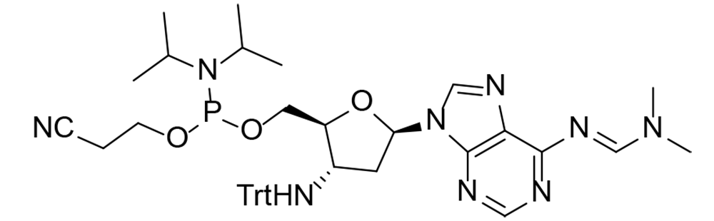 3' NH-Tr-2',3'-ddA(dmf)-5'-CE Phosphoramidite