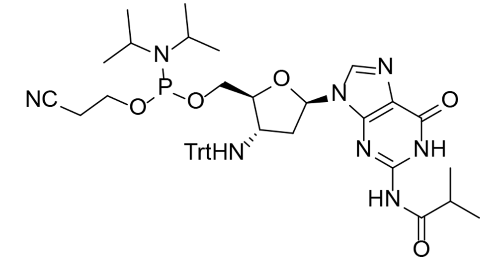 3'-NH-Tr-2',3'-ddG(iBu)-5'-CE Phosphoramidite